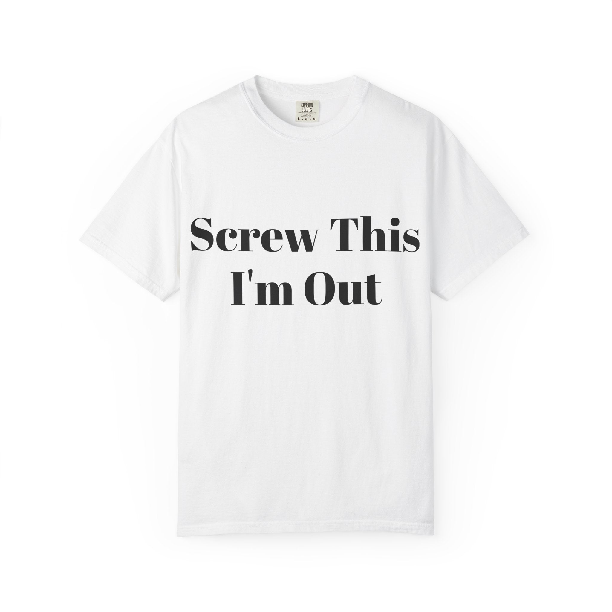 Unisex Garment-Dyed T-shirt