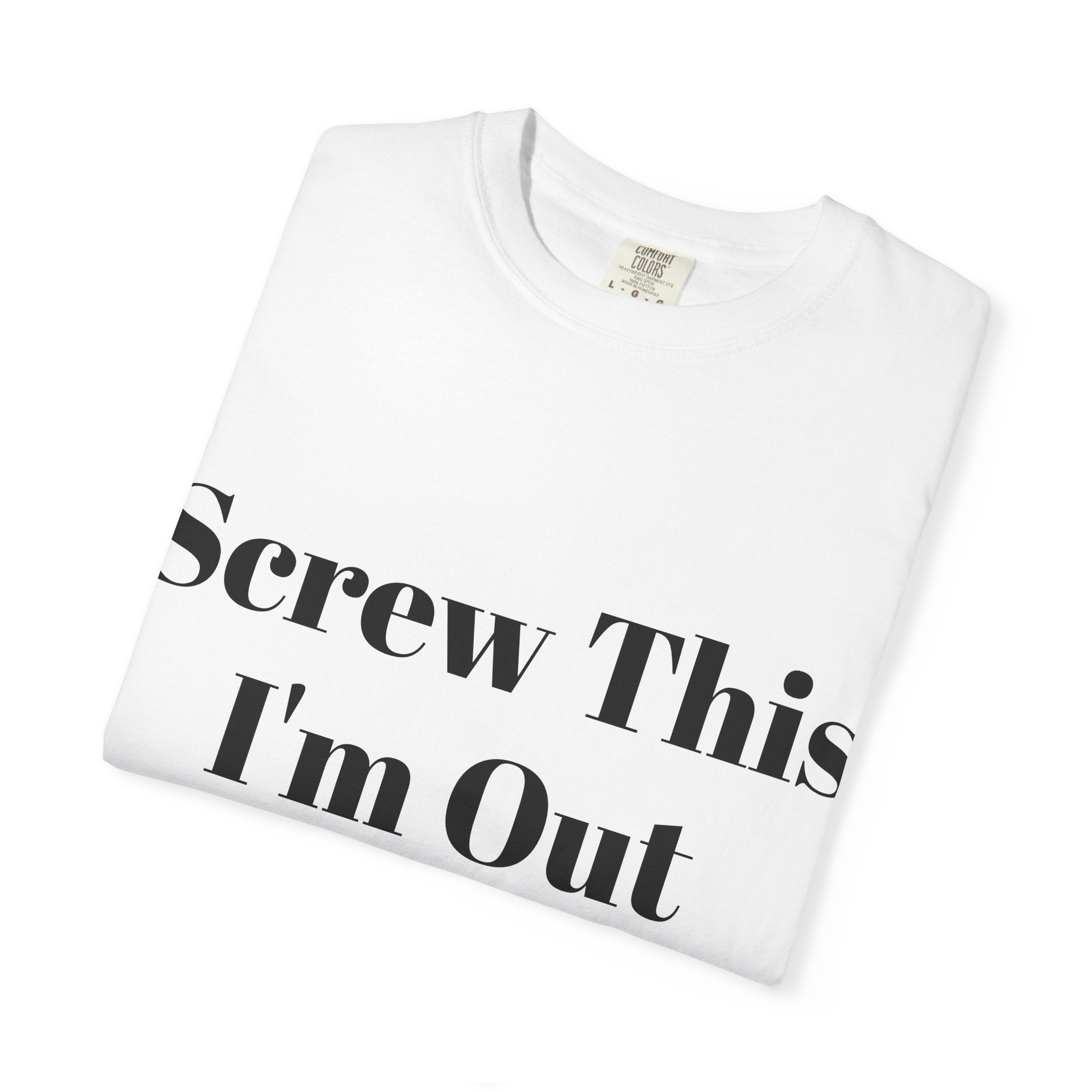 Unisex Garment-Dyed T-shirt