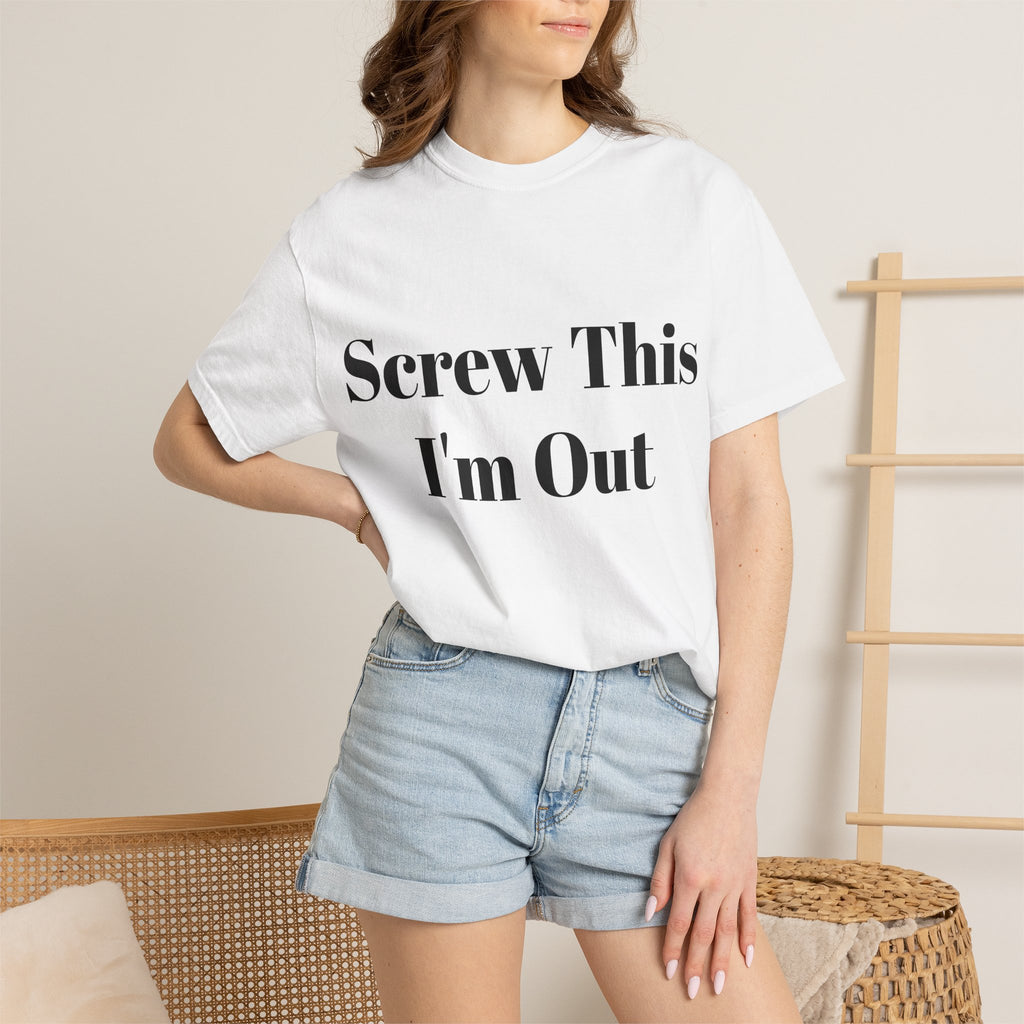 Unisex Garment-Dyed T-shirt
